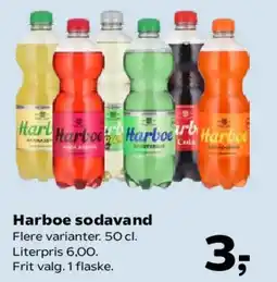 SuperBrugsen Harboe sodavand tilbud