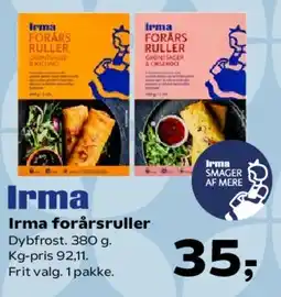 SuperBrugsen Irma forårsruller tilbud