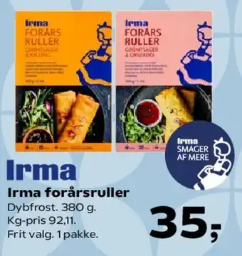 SuperBrugsen Irma forårsruller tilbud