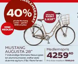 Kvickly MUSTANG AUGUSTA 28 tilbud