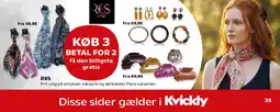 Kvickly KØB 3 BETAL FOR 2 - RES smykker, hårpynt og tørklæder tilbud