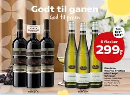 Kvickly 6 flasker vin - Giordano Ricarico Prestige / Laugel Sylvaner tilbud