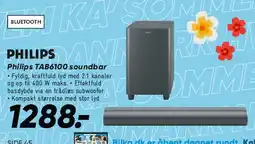 Bilka Philips TAB6100 Soundbar tilbud
