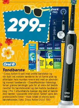 Bilka Oral‑B elektrisk tandbørste tilbud