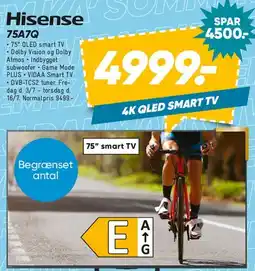 Bilka Hisense 75 4K QLED Smart TV tilbud