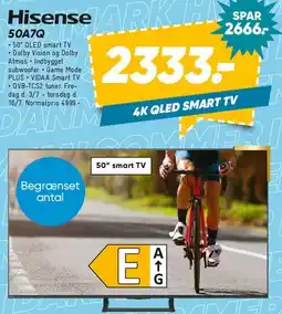 Bilka Hisense 50 (banner) tilbud