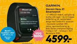 Bilka Garmin Venu X tilbud