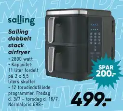 Bilka Salling airfryer / fritureapparat tilbud