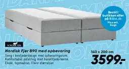 Bilka Nordisk Fjer BOX med opbevaring tilbud