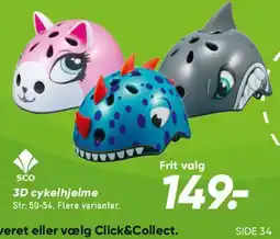 Bilka Børne cykelhjelm tilbud