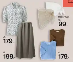 Bilka Assorted tops and skirts (A / B / D / etc.) tilbud
