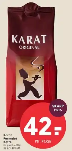 SPAR Karat formalet kaffe tilbud