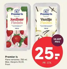 SPAR Premier Is flødeis tilbud