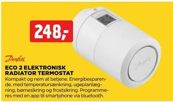 jem & fix Eco 2 elektronisk radiator termostat tilbud