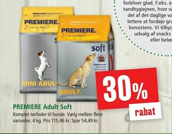 Maxi Zoo PREMIERE Adult Soft tilbud
