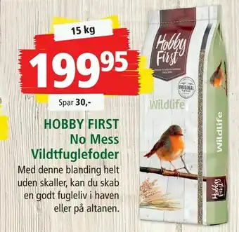 HOBBY FIRST No Mess Vildtfuglefoder
