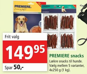 Maxi Zoo PREMIERE snacks tilbud
