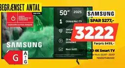 Power Samsung 50" QLED 4K Smart TV tilbud