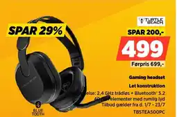 Power Turtle Beach Gaming headset Let konstruktion tilbud
