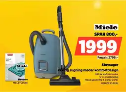 Power Miele Støvsuger Kraftig sugning møder komfortdesign tilbud