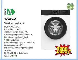 Wasco Vaskemaskine