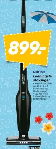 Bilka Nilfisk Ledningsfri støvsuger tilbud