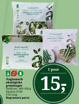 Dagli'Brugsen Änglamark økologiske grøntsager tilbud