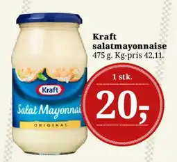 Dagli'Brugsen Kraft salatmayonnaise tilbud