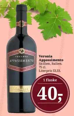 Dagli'Brugsen Veronia Appassimento tilbud