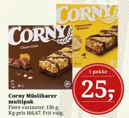 Dagli'Brugsen Corny Müslibar multipak tilbud