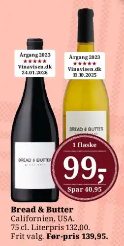 Dagli'Brugsen Bread & Butter tilbud