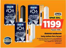 Power Oral-B Elektrisk tandbørste Vælg mellem flere farver! tilbud