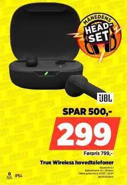 Power Jbl True Wireless hovedtelefoner tilbud