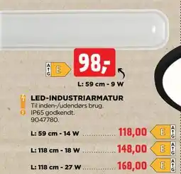 jem & fix LED-INDUSTRIARMATUR tilbud