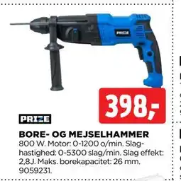 jem & fix BORE- OG MEJSELHAMMER tilbud
