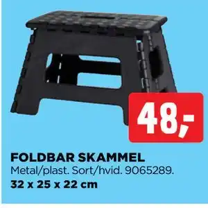 FOLDBAR SKAMMEL