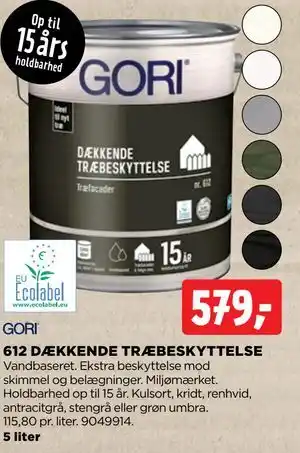 jem & fix 612 DÆKKENDE TRÆBESKYTTELSE tilbud