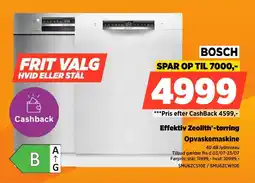 Power Bosch Effektiv Zeolith®-tørring Opvaskemaskine tilbud