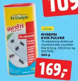jem & fix MYREFRI KVIK PULVER tilbud