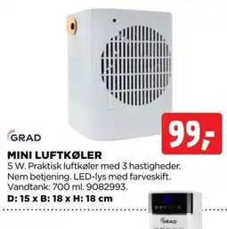 jem & fix MINI LUFTKØLER tilbud