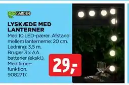 jem & fix LYSKÆDE MED LANTERNER tilbud