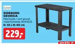 jem & fix SIDEBORD GEORGIA tilbud
