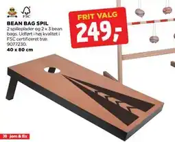 jem & fix BEAN BAG SPIL tilbud