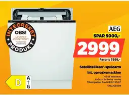 Power Aeg SatelliteClean®-spulearm Int. opvaskemaskine tilbud