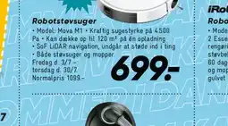 Bilka iRobot Robotstøvsuger Roomba Combo 2 Essential tilbud