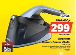 Power Point Dampstation Ubesværet fjernelse af krøller tilbud