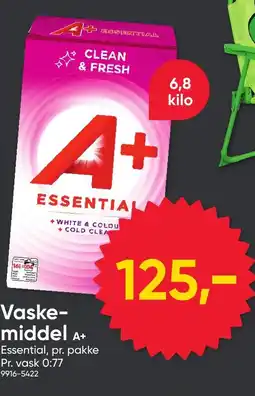 BigDollar Vaske- middel A+ tilbud