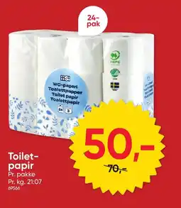 BigDollar Toilet- papir tilbud
