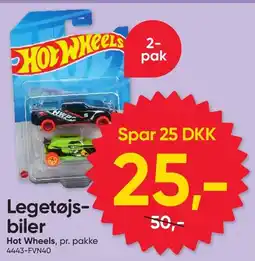 BigDollar Legetøjs- biler Hot Wheels tilbud