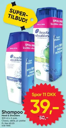 BigDollar Shampoo Head & Shoulders tilbud